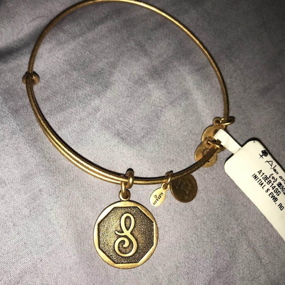 Gold Alex and Ani bracelet